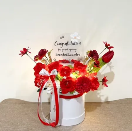 Bloom Box Akrilik Ucapan Grand Opening Kabupaten Pekalongan